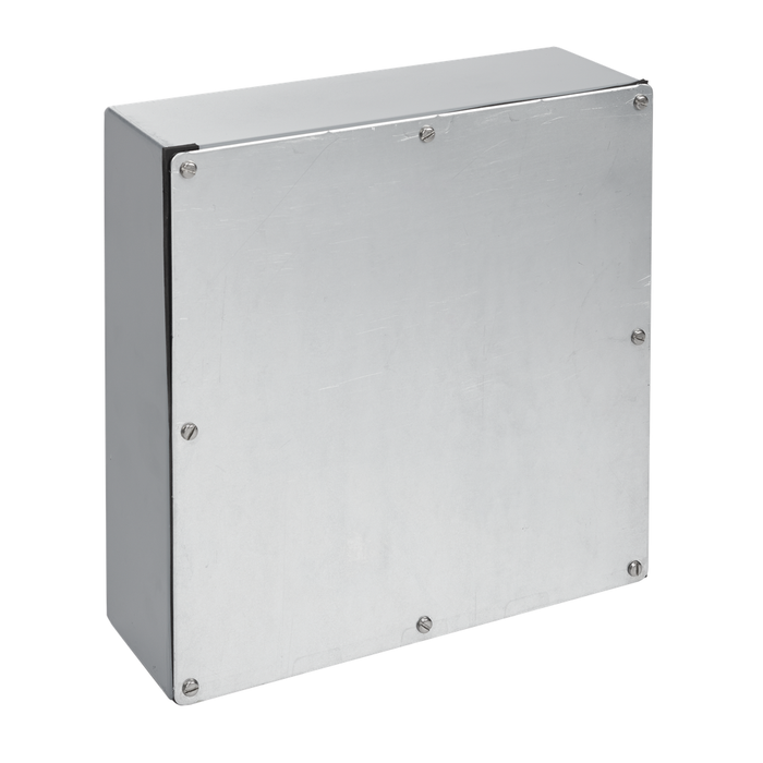 Hoffman A884GSC NEMA 3/12 Screw-Cover Gasketed Steel Enclosure, 8 x 8 x 4 in