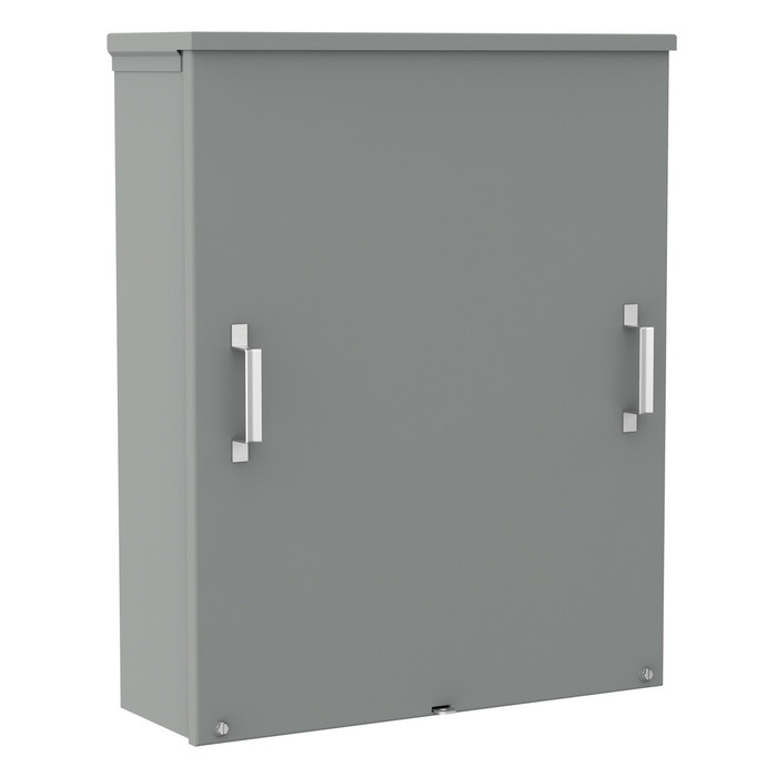 Hoffman A36R3612NK NEMA 3R Screw Cover Enclosure, Galvanized Steel