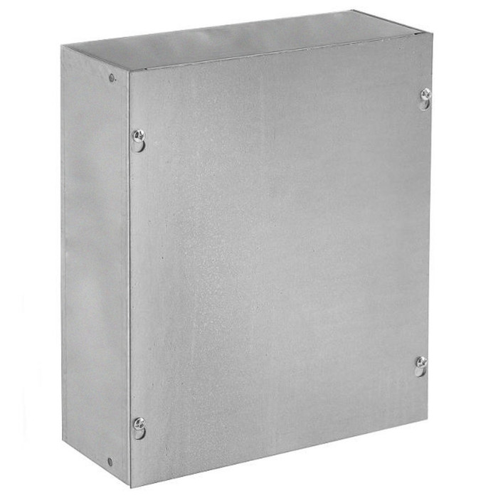Hoffman ASE8X8X6NK Screw-Cover Enclosure, No Knockouts