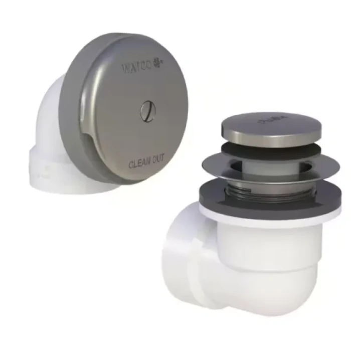 Watco 601-FA-PVC-CP Chrome-Plated PVC Foot for Bath Waste Assembly