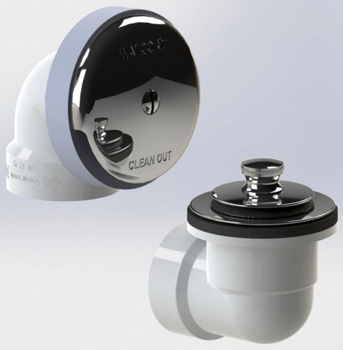 Watco 601-PP Push-Pull Bath Waste and Overflow Trim
