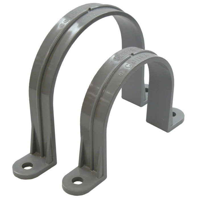 Cantex 5133 Series 4" PVC Conduit Strap, One-Hole