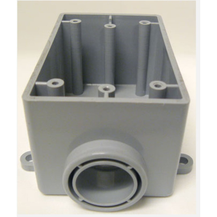 Cantex PVCFSE34 1-Gang PVC FSE Device Box, 3/4" Hub