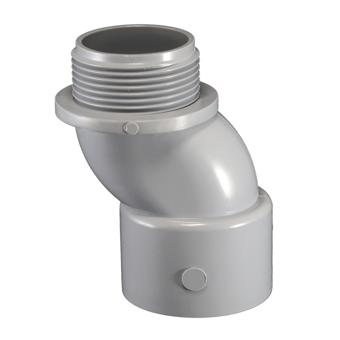 Cantex Non-Metallic PVC Meter Offset Fitting