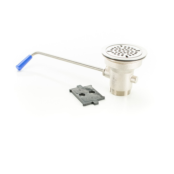 Pasco 33127 3-1/2" x 2" Twist Lever Drain Assembly