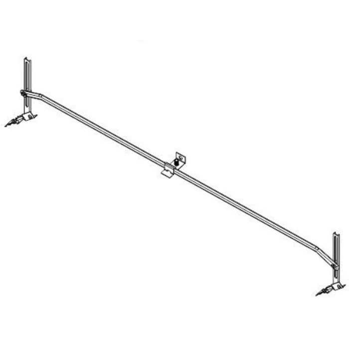 Orbit BHT-1 T-Bar Bracket, 24" Electroplated Zinc Steel