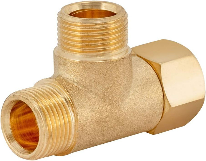 Eastman 25882LF 3/8" OD x 3/8" OD x 3/8" OD Lead-Free Compression Tee