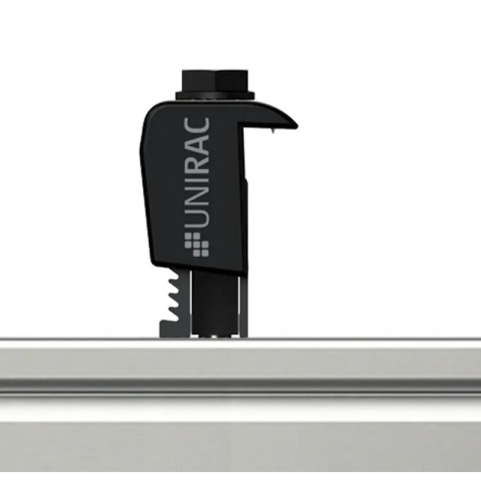 Unirac 302050D Aluminum Universal AF End Clamp, 30-46mm Modules