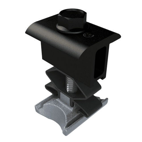 Unirac CCLAMPD1 Dark Bronze Anodized Aluminum Combo Clip for NXT HORIZON® Solar Racking System