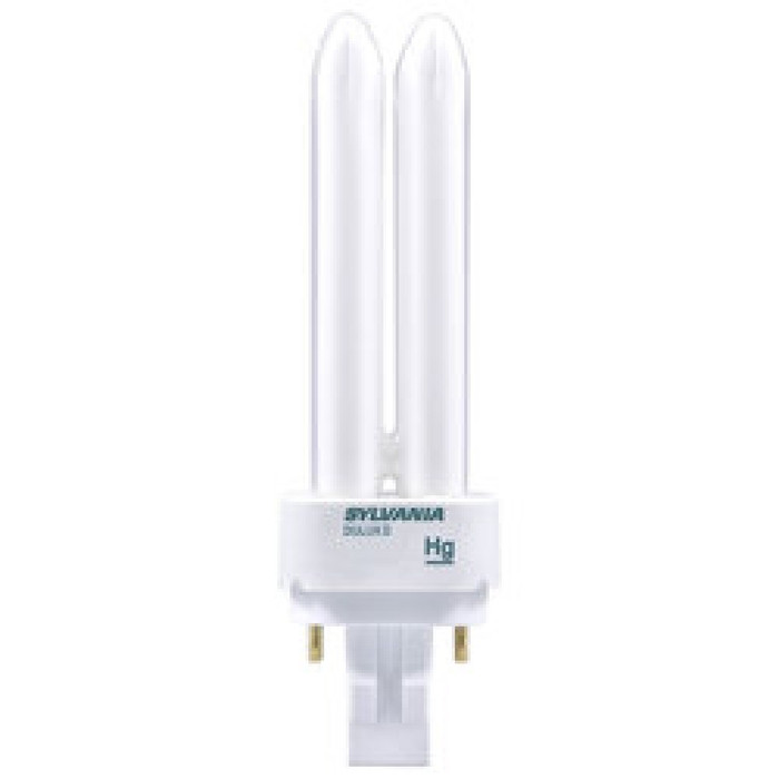Sylvania 21120 Dulux D Ecologic 13W CFL Lamp, 4100K