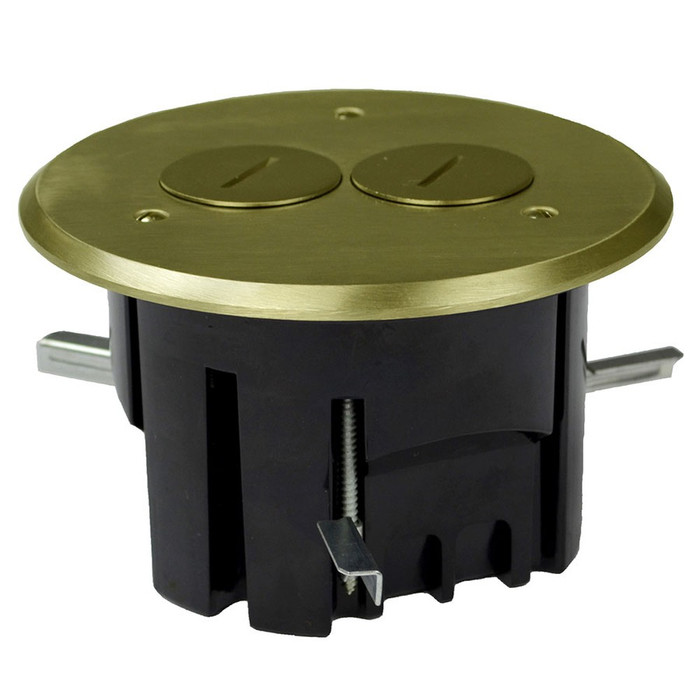 Allied Moulded FB-3 Polycarbonate Floor Box Assembly, 24.5 Cubic Inch
