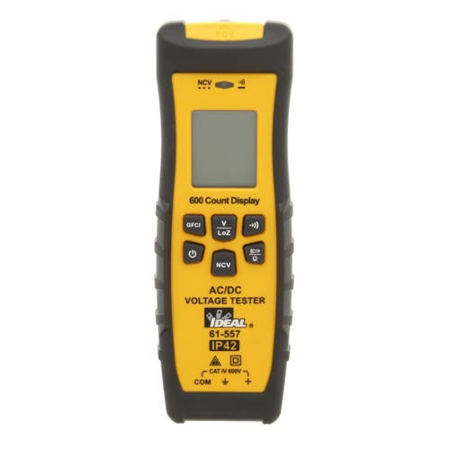 Ideal Industries 61-557 Voltage and Continuity Tester, 6-600V AC/DC