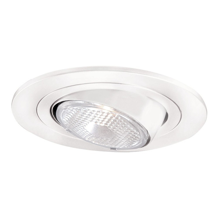 Halo 996P 4" Adjustable Eyeball Trim, White with White Eyeball
