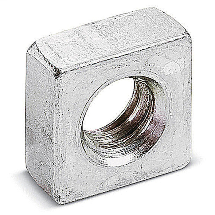 Kindorf B91458 B9145/8 Square Insert Nut, 5/8" Steel Channel Hardware, Pack of 100