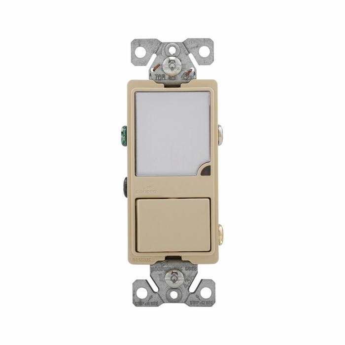 Eaton 7738V-BOX Decorator Combination Switch with LED Nightlight