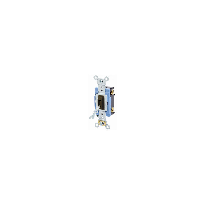 Leviton 1201-2L Single-Pole Locking Switch, 15A 277V, Pack of 100