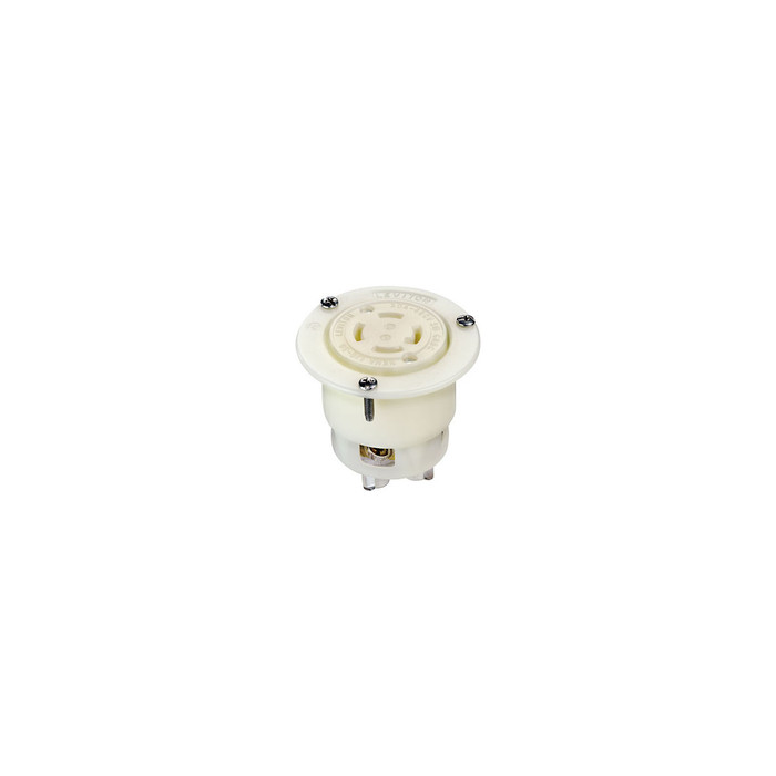 Leviton 2736 Flanged Outlet Locking Receptacle, Pack of 100