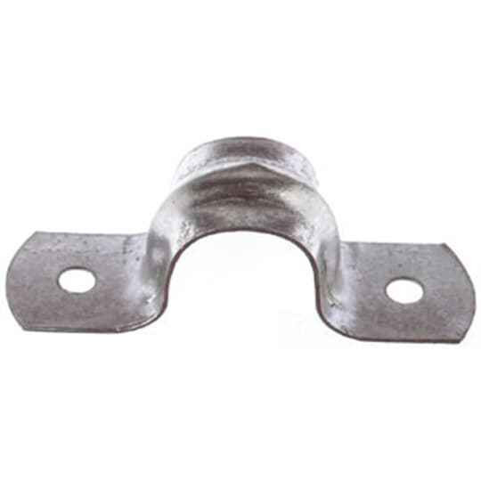 Steel City 1-1/4 IN Rigid/IMC 2-Hole Strap, Steel