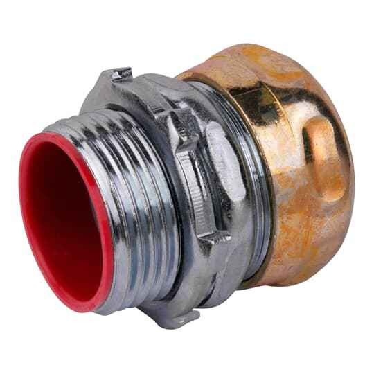 Steel City 3 IN Insulated EMT Compression Connector