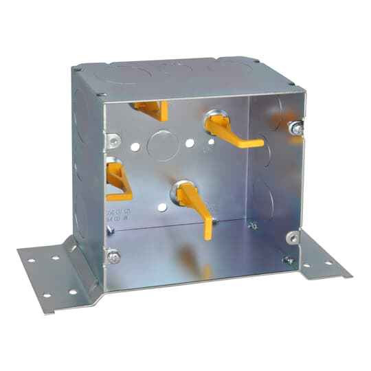 Steel City 82181T-CV 5-Square Telecommunications Bracket Box