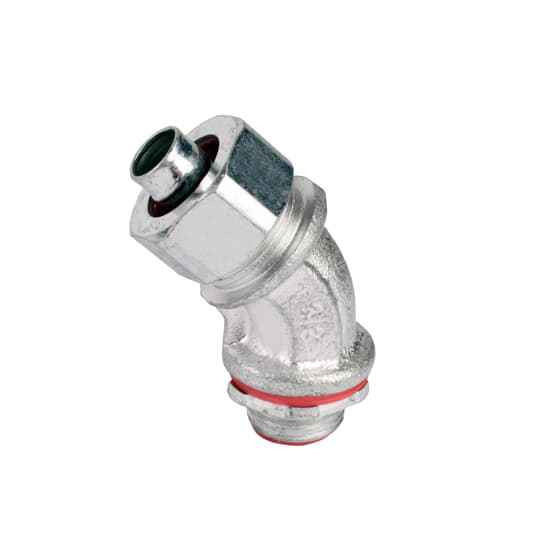 Steel City 45 Degree Malleable Iron Liquid Tight Connector