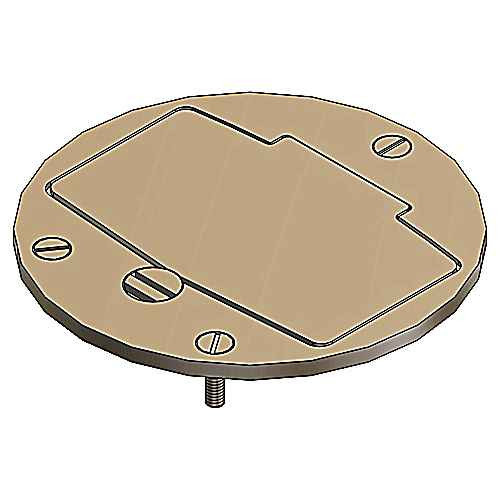 Steel City P60 CACP Carpet Cover Plate for GFCI