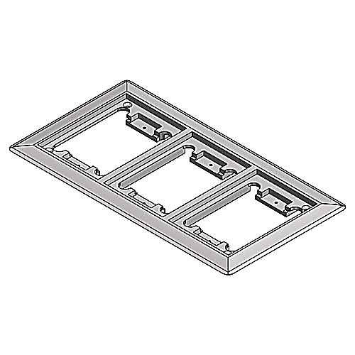 Steel City P 64 3-Gang Carpet Plate
