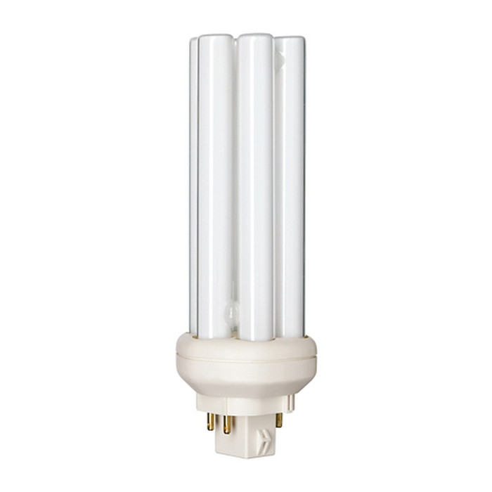 Philips Lighting 458307 PL-T Triple U-Tube CFL, 33W, 4-Pin GX24q-3, 3500K