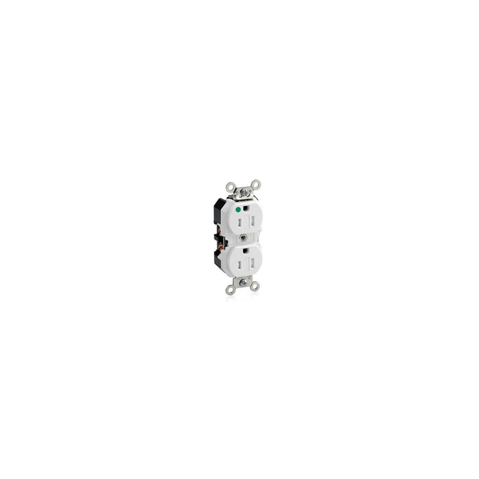 Leviton 8200-SGW Hospital Grade Duplex Receptacle