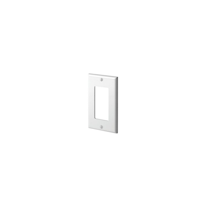 Leviton 80401 1-Gang Decora/GFCI Wallplate, Nylon