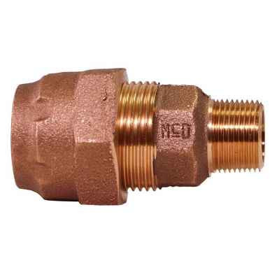 A.Y. McDonald 5196 Ranger X MNPT Adapter, 3/4" Lead-Free
