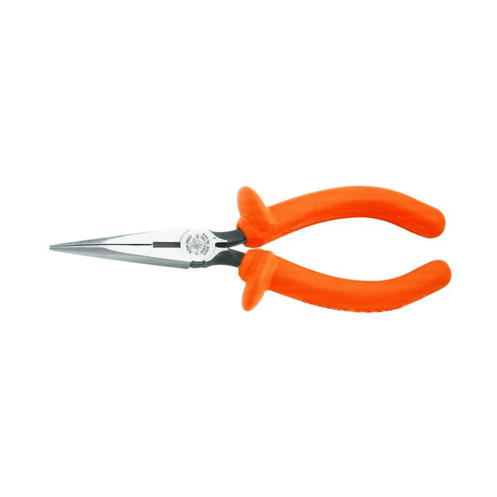 Klein Tools Long Nose Pliers, Insulated