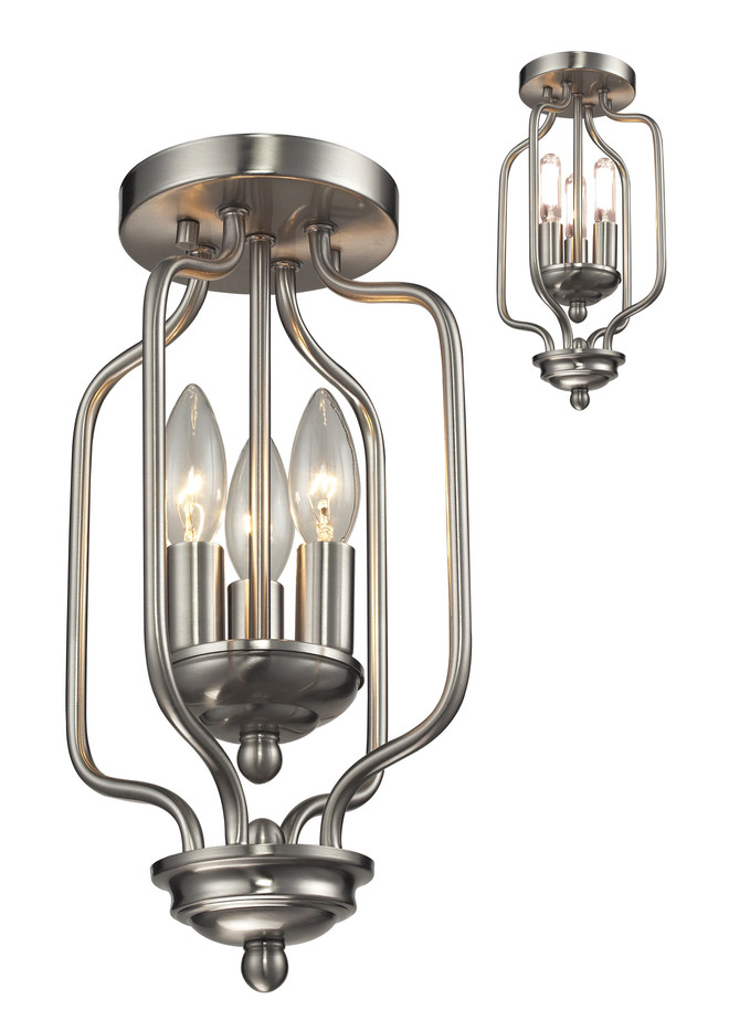 Z-Lite Cardinal 3 Light Flush Mount