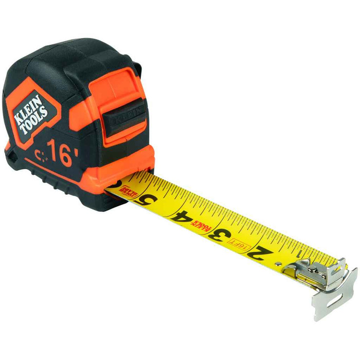 Klein Tools Tape Measure Magnetic Double-Hook Steel Blade Nylon