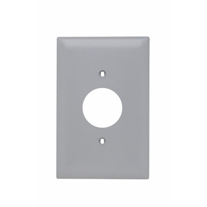 Pass & Seymour TradeMaster Jumbo 1-Gang Nylon Single-Receptacle Wall Plate