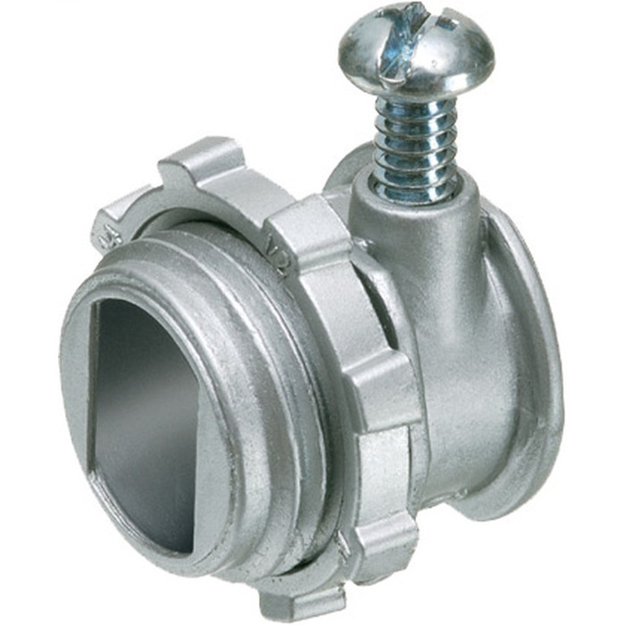 Arlington Industries 845 Set-Screw BX Connector, 3/8" Cable
