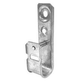 Minerallac J-Hook Cable Support with Steel Retaining Pin, Pre-Galvanized