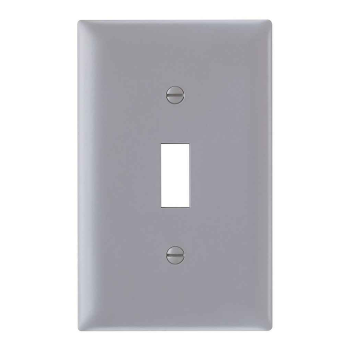 Pass & Seymour TradeMaster 1-Gang Nylon Toggle Wall Plate