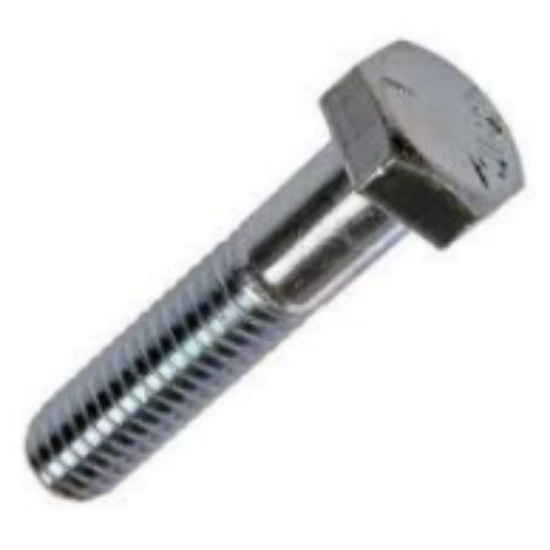 Minerallac 1/2-13 Hex Head Cap Screws, 18-8 Stainless Steel, Jar Pack, 100 Pack