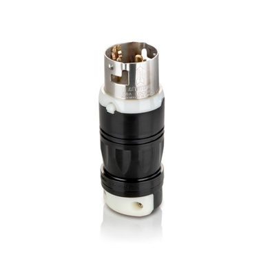 Leviton 4-Wire 3-Pole California Style Locking Plug
