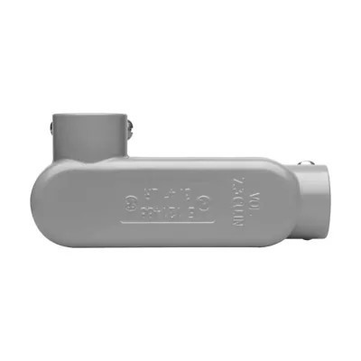 Crouse-Hinds Type LR Conduit Outlet Body With Cover And Gasket