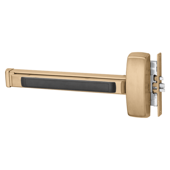 Sargent 5556-8804 Grade 1 Exit Bar, Wide Stile Pushpad, Night Latch Function