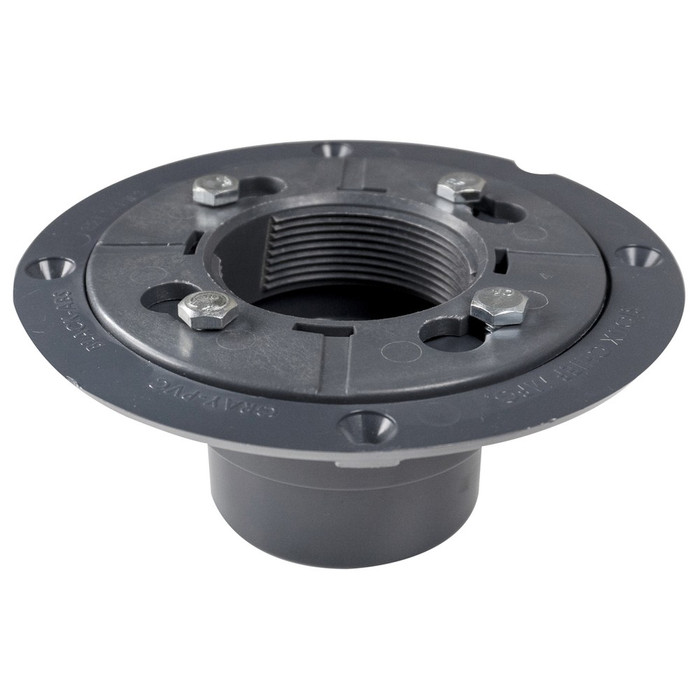 Sioux Chief 821-MHP2 2" PVC Shower Drain Base & Collar