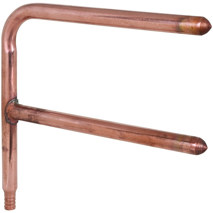 Sioux Chief 630XD288 1/2" PEX Double Stub-Out Elbow with Brazed Copper Saddle Joint