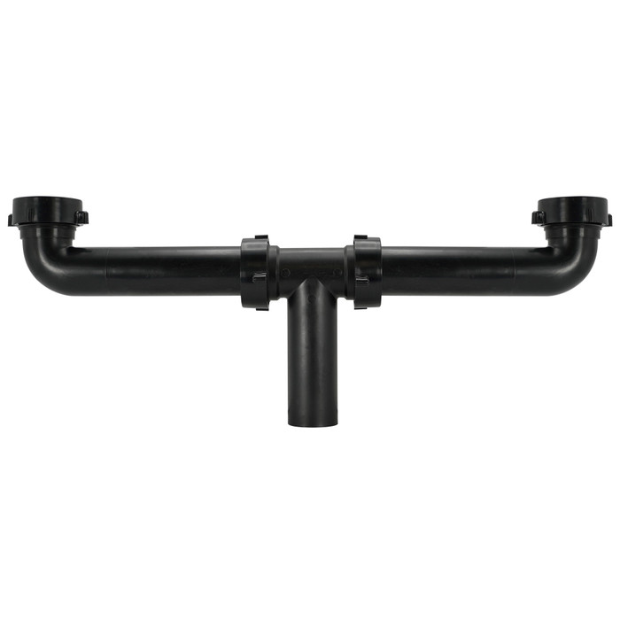 Sioux Chief 230-291616101 1-1/2" x 16" Black All-Purpose Center Outlet Tubular Waste Fitting