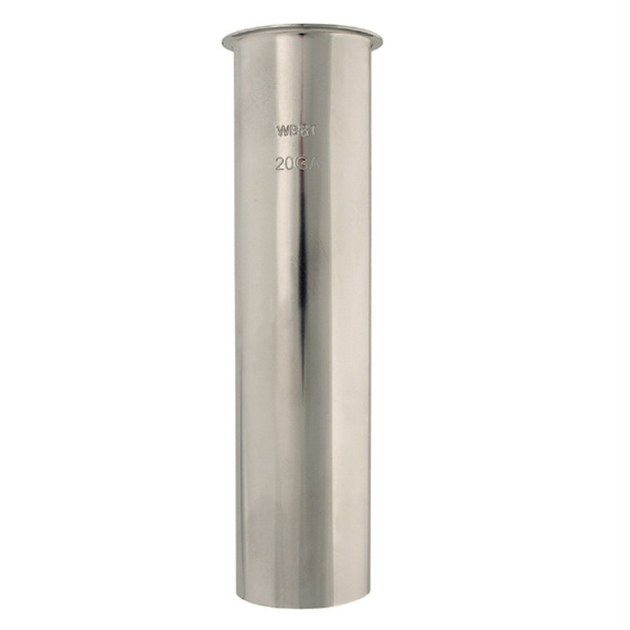 Sioux Chief 240-406206C50 Flanged Tailpiece, 1-1/2" x 6", Chrome 20GA
