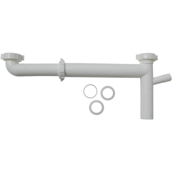 Sioux Chief 230-250616101 Telescoping End Outlet DWV Fitting, 1-1/2" x 16" with 3/4" Branch