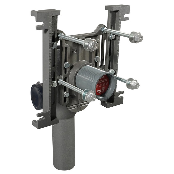 Sioux Chief VS Series Vertical Closet Carrier, Cast Iron No-Hub
