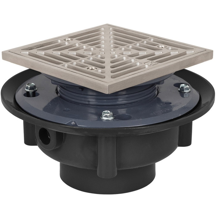 Sioux Chief 335 Series Adjustable Flashing Drain, ABS