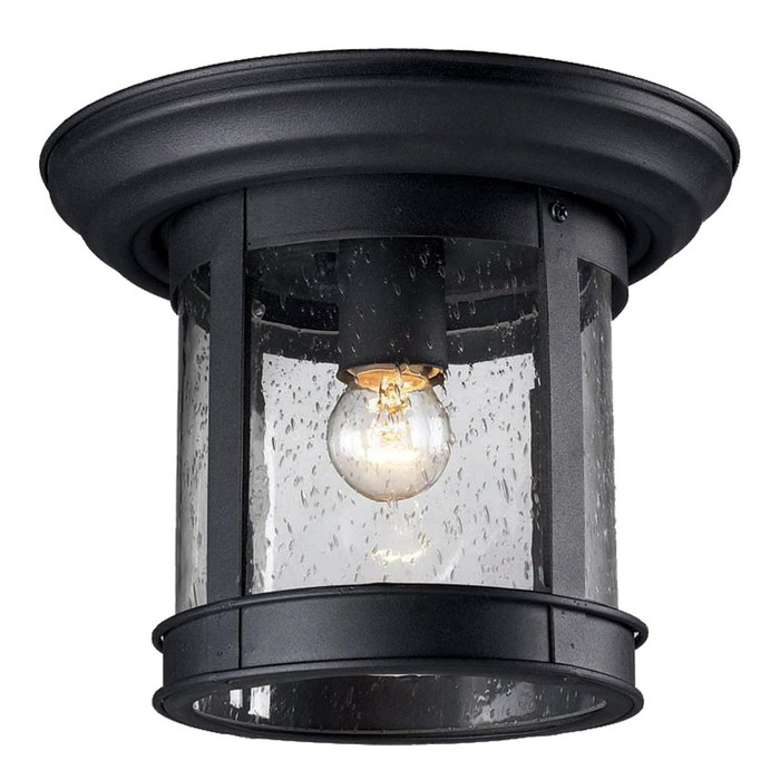 Z-Lite Outdoor Flush Mount 1-Light Outdoor Flush Mount